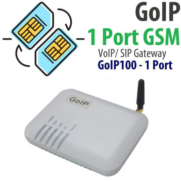 Goip100 1 Port Gsm Gateway Dubai