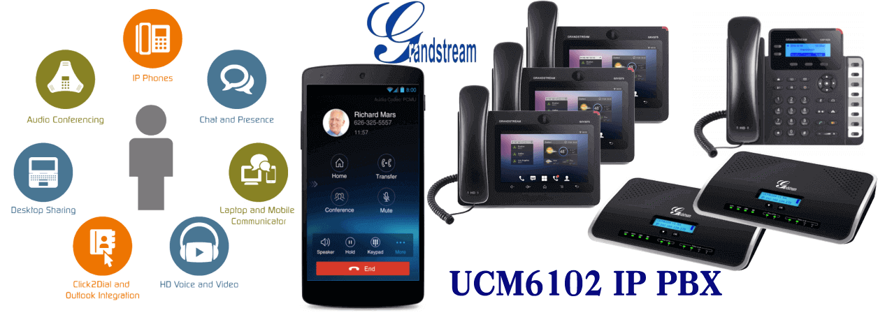 Grandstream UCM6102 PBX Dubai