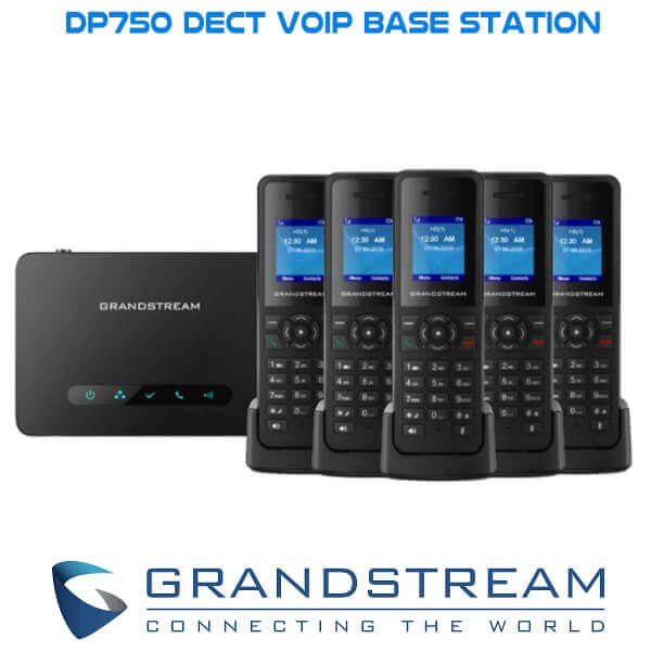 Grandstream DP750 DECT VoIP Base Station Uae Grandstream DP750  DECT VoIP Base Station Dubai