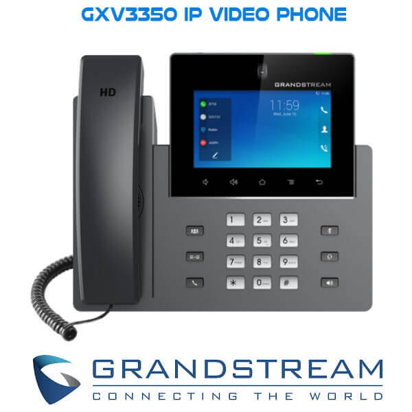 Grandstream GXV3350 Smart Video IP Phone Abudhabi Grandstream GXV3350 IP Video Phone Dubai