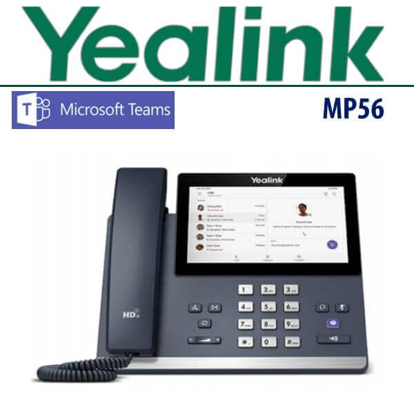 Yealink MP56 Dubai Yealink MP56 Microsoft Teams IP Phone Dubai