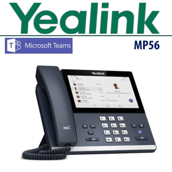 Yealink MP56 Uae Yealink MP56 Microsoft Teams IP Phone Dubai
