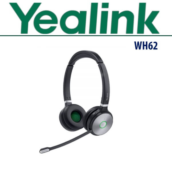 Yealink WH62 Wireless Headset Uae Yealink WH62 Microsoft Teams Wireless Headset Dubai