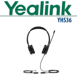 Yealink YHS36 QD to RJ Wired Headset Dubai
