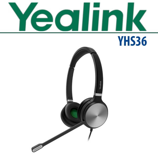 Yealink YHS36 QD to RJ Wired Headset Uae Yealink YHS36 QD to RJ Dubai