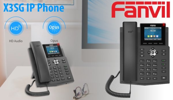 fanvil x3sg dubai abudhabi 600x346 Fanvil X3SG Entry Level IP Phone UAE