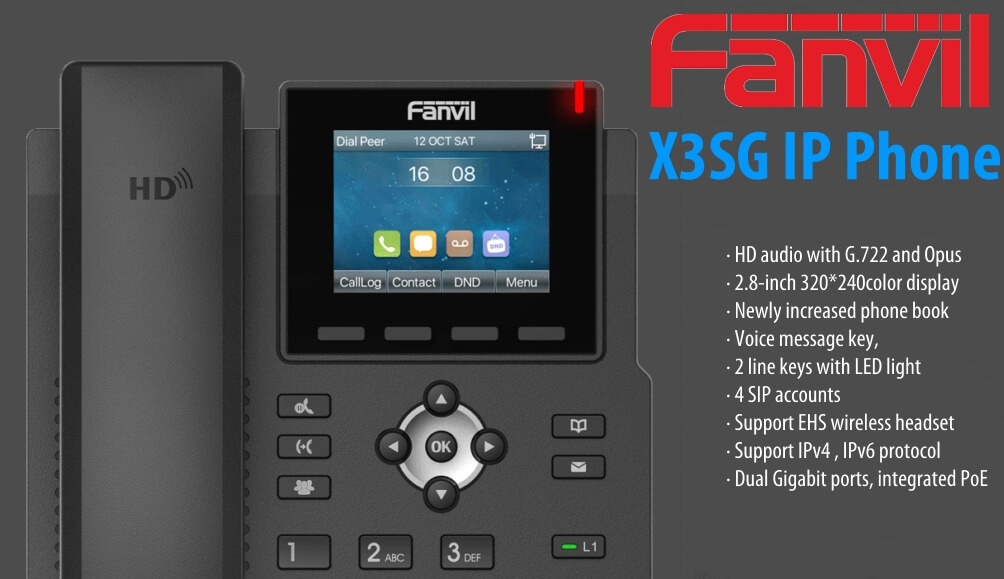 fanvil x3sg dubai dubai Fanvil X3SG Entry Level IP Phone UAE