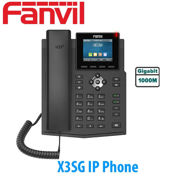 fanvil x3sg sip phone dubai Fanvil X3SG Entry Level IP Phone UAE
