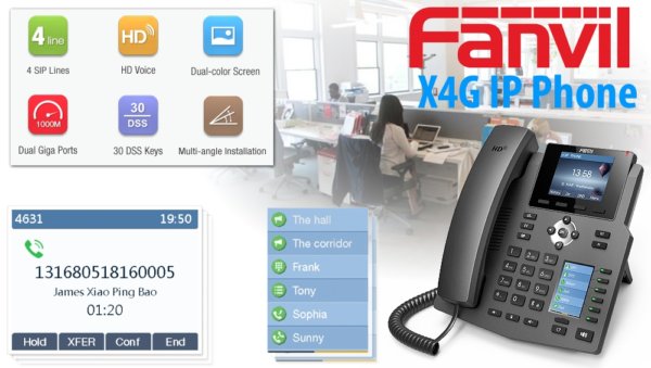 Fanvil X4g Voip Phone Dubai Abudhabi