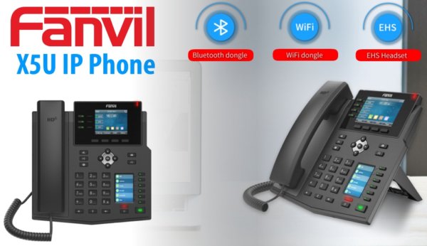 fanvil x5u dubai dubai 600x346 Fanvil X5U High end IP Phone UAE