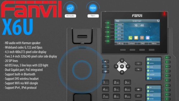 Fanvil X6u Sip Phone Dubai Abudhabi