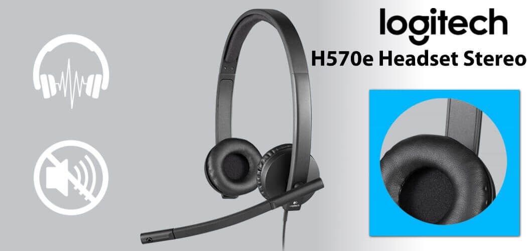 logitech h570e dubai uae LOGITECH H570E USB Headset Stereo Dubai UAE