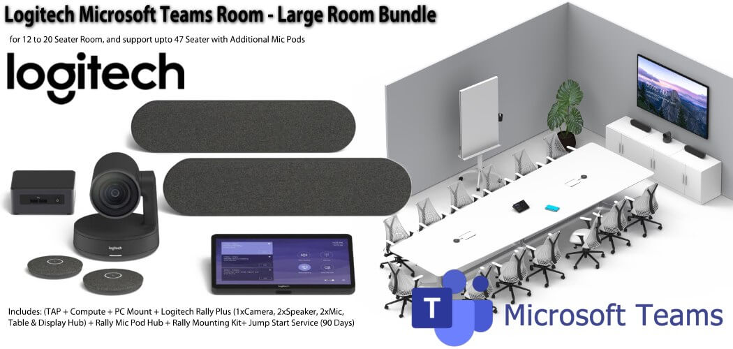 Logitech Microsoft Teams Large Room Bundle Dubai