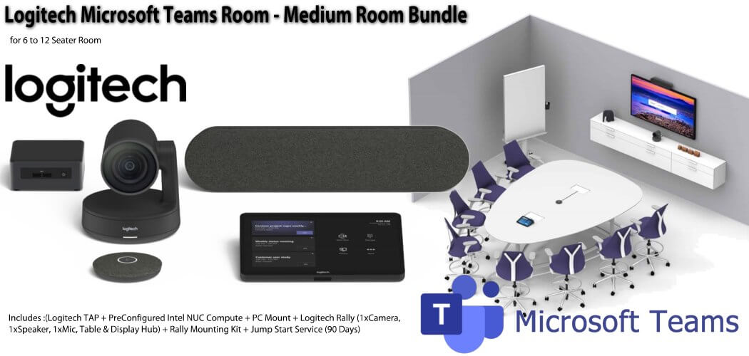 Logitech Microsoft Teams Medium Room Bundle Dubai