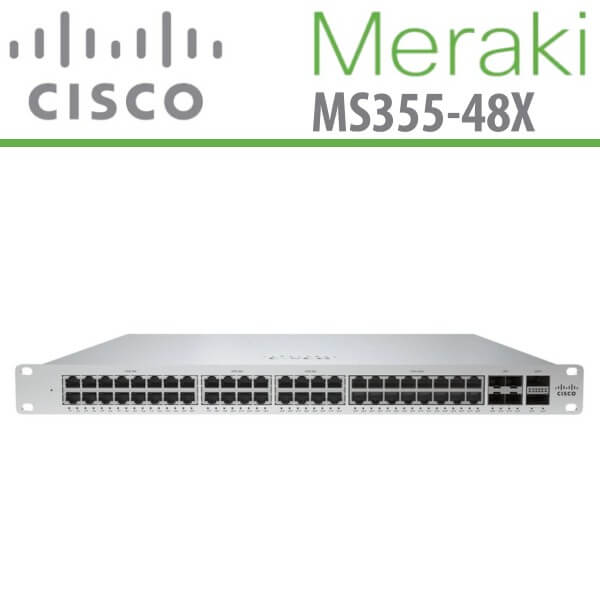MS355-48X-HW Cisco Meraki Cloud Managed Switch at discount