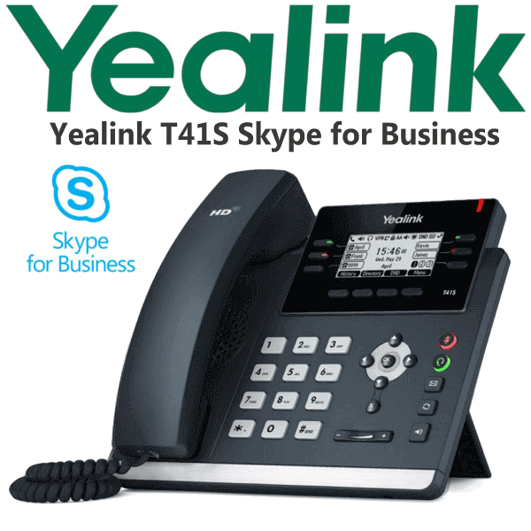 yealink sip t41s sfb uae Yealink T41S SFB Phone Dubai