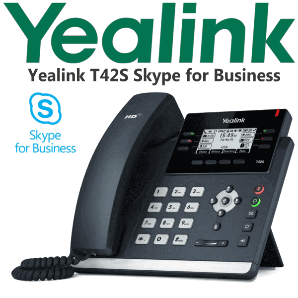 yealink sip t42s sfb uae Yealink T42S Skype for Business Dubai