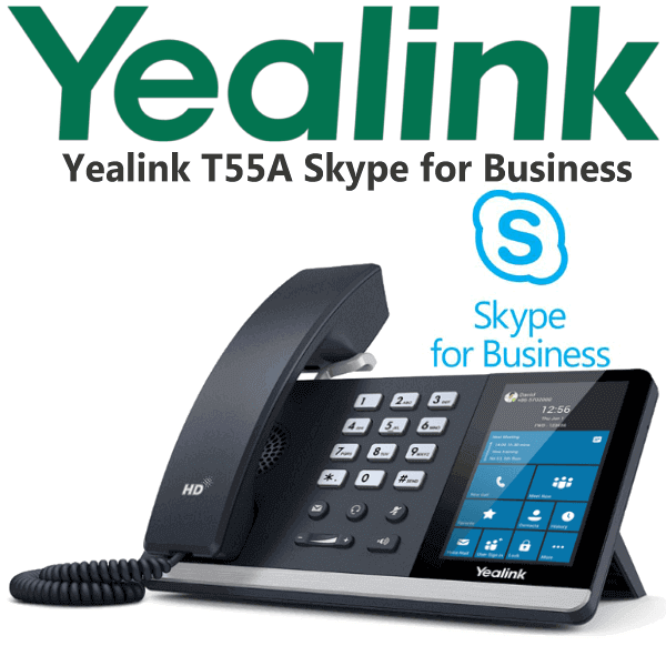 yealink sip t55a skype for business uae Yealink T55A Skype for Business Phone Dubai AbuDhabi