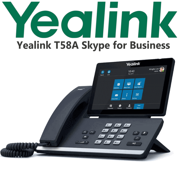 Yealink Sip T58a Skype For Business Dubai